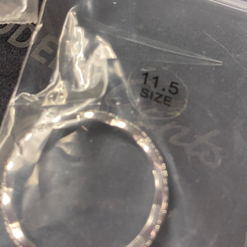 NWT Modern Gents “Grace” and “Sadie”  silver rings size 11.5 - Picture 5 of 5